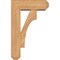 Ekena Millwork Westlake Craftsman Smooth Bracket w/ Offset Brace, Western Red Cedar, 5 1/2"W x 14"D x 22"H BKT0604X14X22WTL04SWR - alternate 2